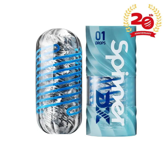 Tenga Spinner DX 01 Drops 翻騰球 極上迴旋飛機杯