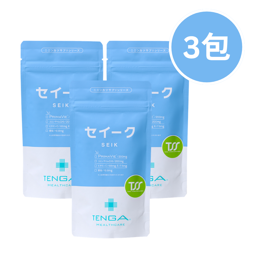 TENGA Healthcare 男士精育備孕配方 SEIK 基本版 120粒 (30日份)