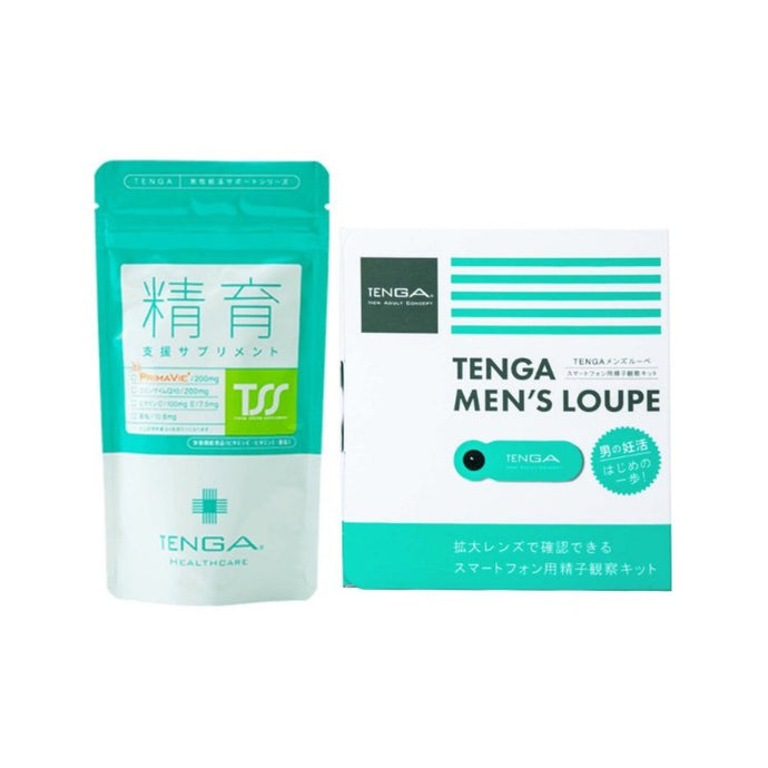 男士精育備孕套裝(男士精育備孕配方30日分+男士專用強力放大鏡) - tengacharge